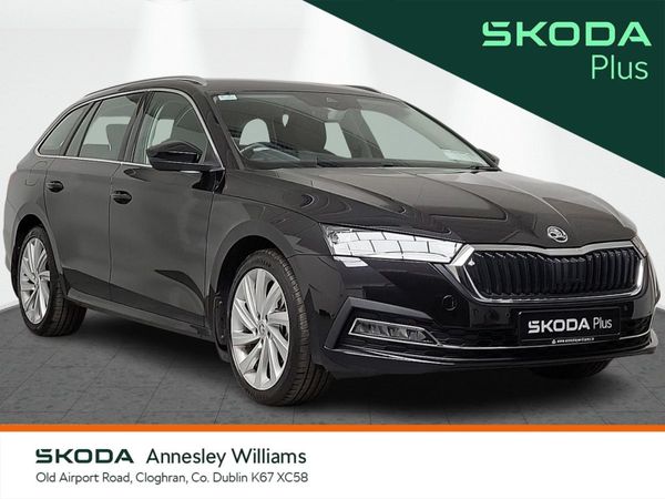 Skoda Octavia Estate, Petrol, 2024, Black