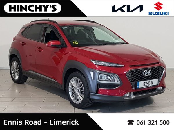 Hyundai KONA Hatchback, Petrol, 2018, Red