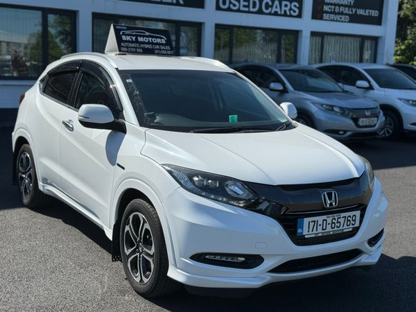 Honda Vezel MPV, Petrol Hybrid, 2017, White