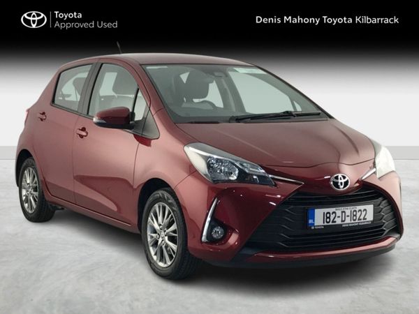 Toyota Yaris Hatchback, Petrol, 2018, Red