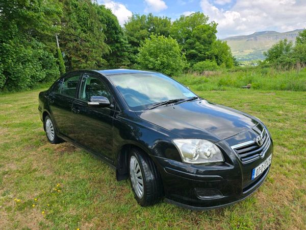 Toyota Avensis Saloon, Petrol, 2007, Black