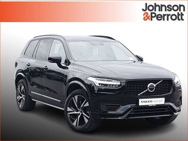 Volvo XC90 SUV, Petrol Plug-in Hybrid, 2022, Black