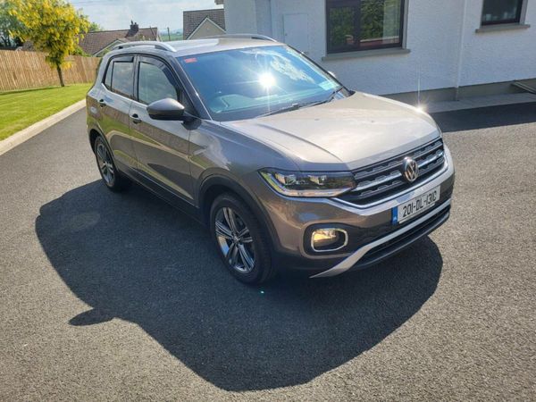 Volkswagen T-Cross Estate/Jeep, Petrol, 2020, Grey