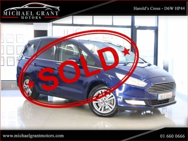 Ford Galaxy MPV, Diesel, 2016, Blue