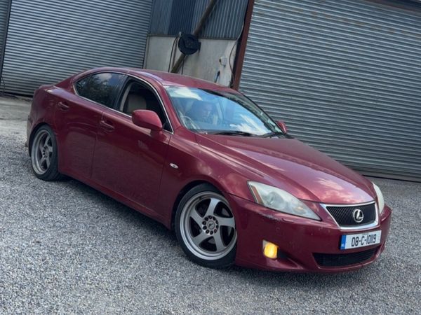 Lexus IS Saloon, Diesel, 2008, Red
