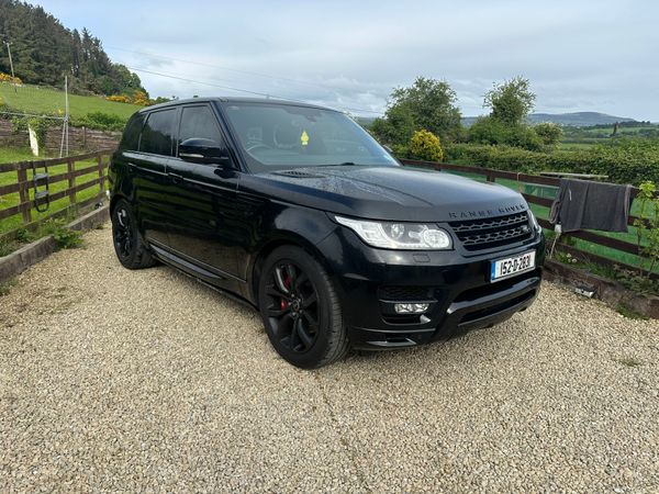 Land Rover Range Rover Sport SUV, Diesel, 2015, Black