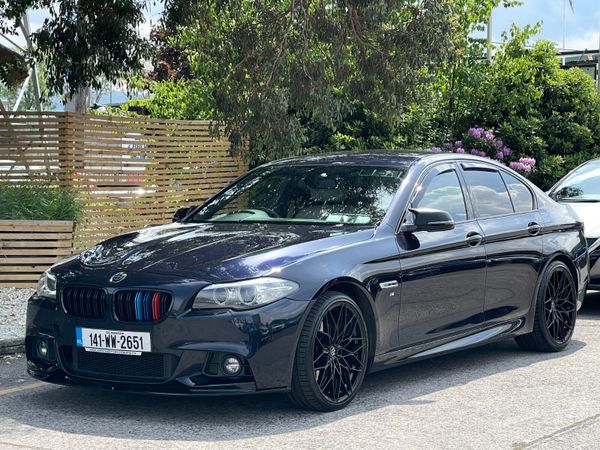 BMW 5-Series Saloon, Diesel, 2014, Black