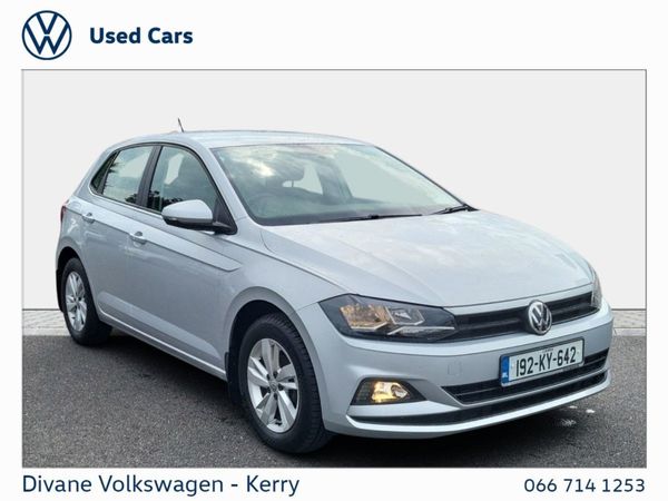 Volkswagen Polo Hatchback, Petrol, 2019, Silver