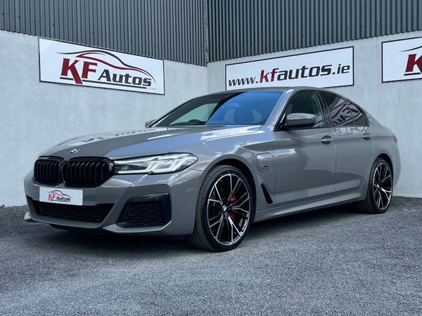 BMW 5-Series Saloon, Petrol Plug-in Hybrid, 2022, Grey