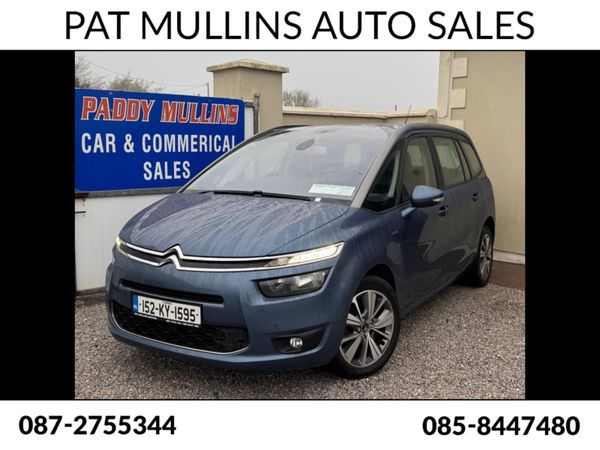 Citroen Grand C4 Picasso MPV, Diesel, 2015, Blue