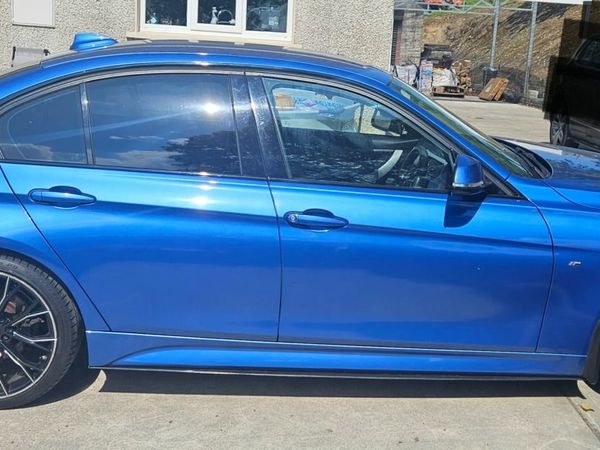BMW 3-Series Saloon, Diesel, 2014, Blue