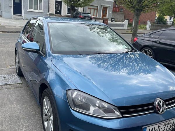 Volkswagen Golf Hatchback, Diesel, 2014, Blue