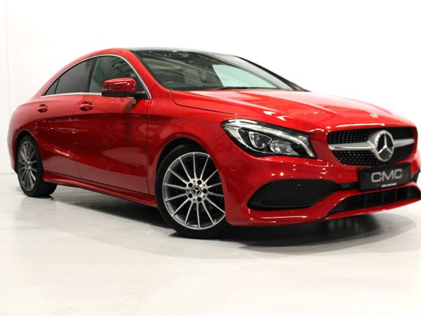 Mercedes-Benz CLA Saloon, Petrol, 2017, Red