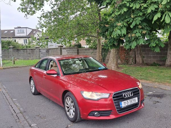 Audi A6 Saloon, Diesel, 2011, Red