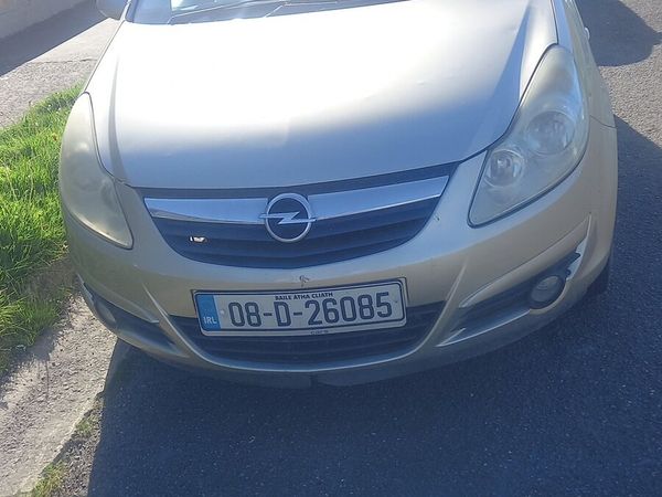 Opel Corsa Hatchback, Petrol, 2008, Silver