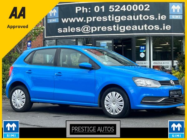 Volkswagen Polo Hatchback, Petrol, 2014, Blue