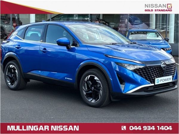 Nissan Qashqai SUV, Hybrid, 2025, Blue