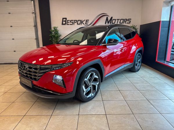 Hyundai Tucson SUV, Petrol Hybrid, 2021, Red