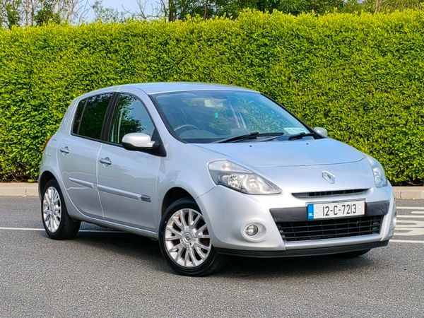 Renault Clio Hatchback, Ethanol Petrol, 2012, Silver