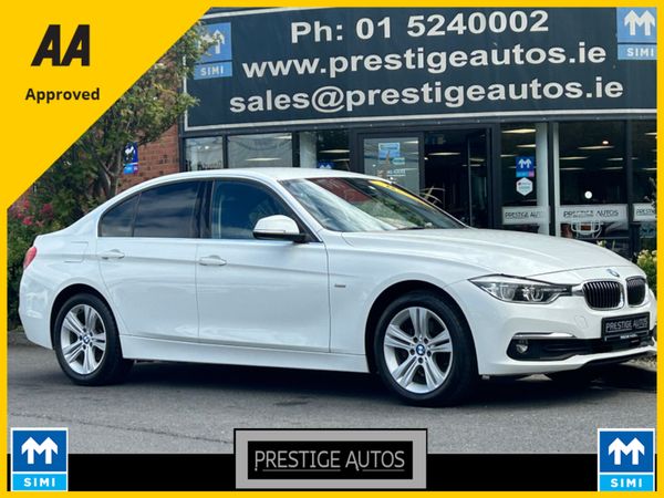 BMW 3-Series Saloon, Diesel, 2017, White