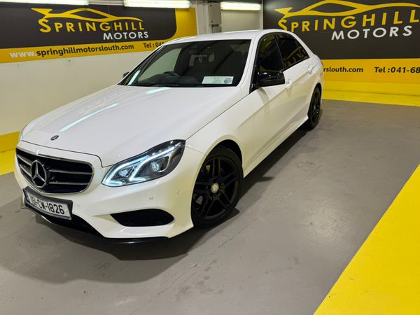 Mercedes-Benz E-Class Saloon, Diesel, 2015, White