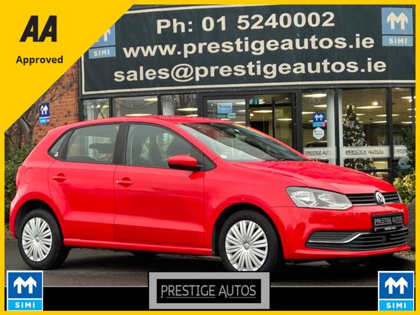 Volkswagen Polo Hatchback, Petrol, 2016, Red