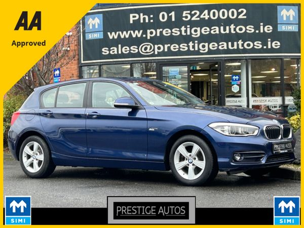 BMW 1-Series Hatchback, Diesel, 2017, Blue