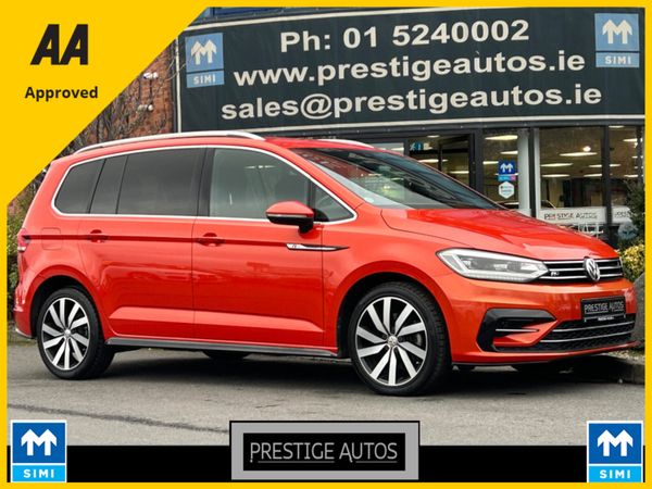 Volkswagen Touran MPV, Petrol, 2016, Orange