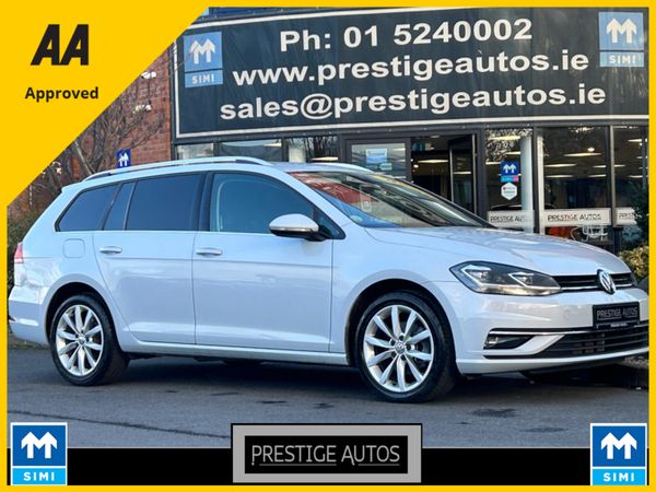 Volkswagen Golf Estate, Petrol, 2019, White