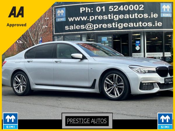 BMW 7-Series Saloon, Diesel, 2019, Silver