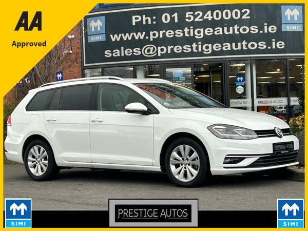 Volkswagen Golf Estate, Petrol, 2017, White