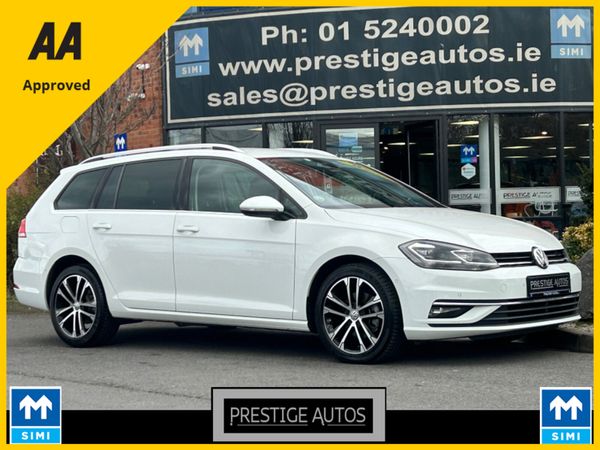 Volkswagen Golf Estate, Diesel, 2019, White