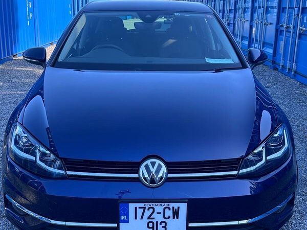Volkswagen Golf Hatchback, Petrol, 2017, Blue