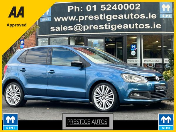 Volkswagen Polo Hatchback, Petrol, 2013, Blue