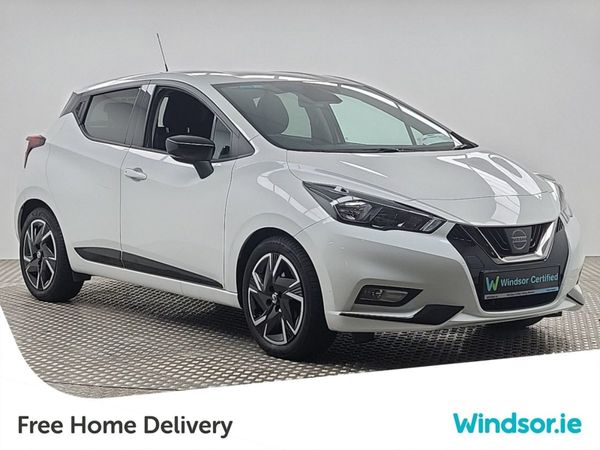 Nissan Micra Hatchback, Petrol, 2022, White