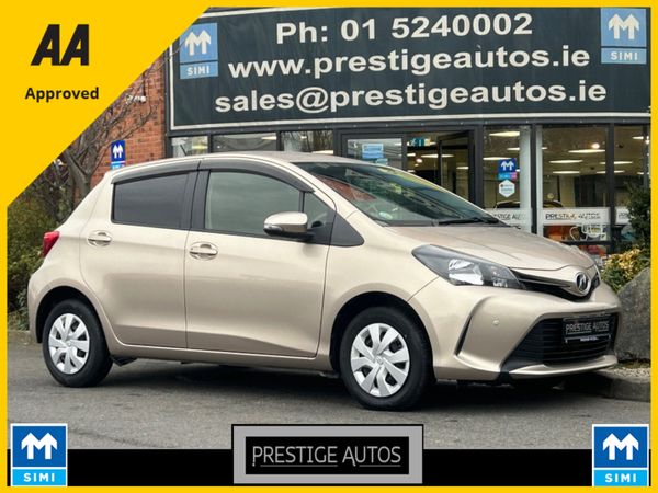 Toyota Vitz Hatchback, Petrol, 2015, Silver