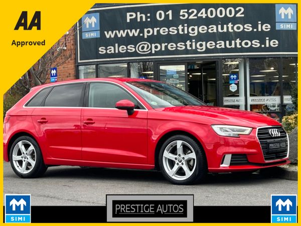 Audi A3 Hatchback, Petrol, 2017, Red
