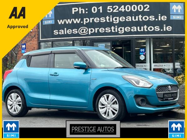 Suzuki Swift Hatchback, Petrol Hybrid, 2017, Blue