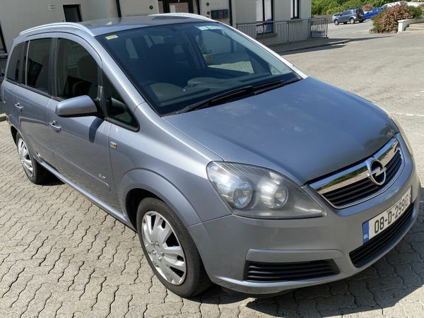 Opel Zafira MPV, Petrol, 2008, Silver