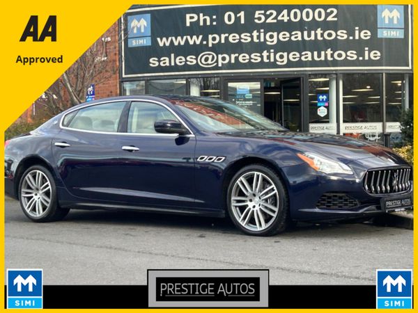 Maserati Quattroporte Saloon, Diesel, 2017, Blue