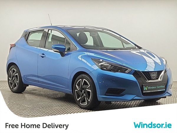 Nissan Micra Hatchback, Petrol, 2022, Blue