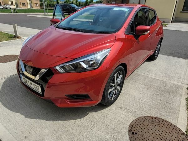 Nissan Micra Hatchback, Petrol, 2019, Red
