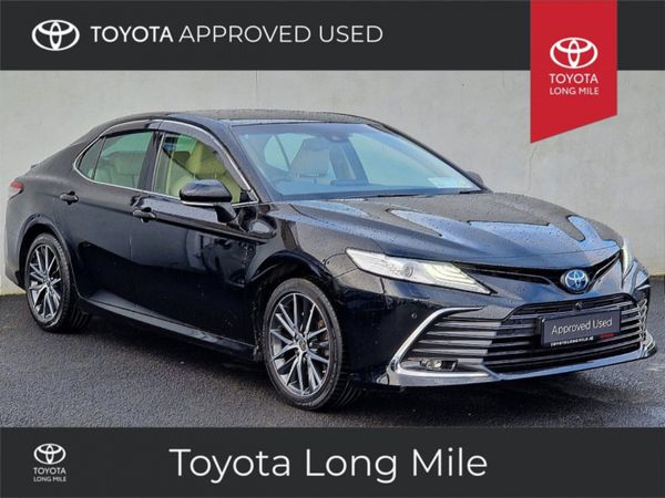 Toyota Camry Saloon, Petrol Hybrid, 2022, Black