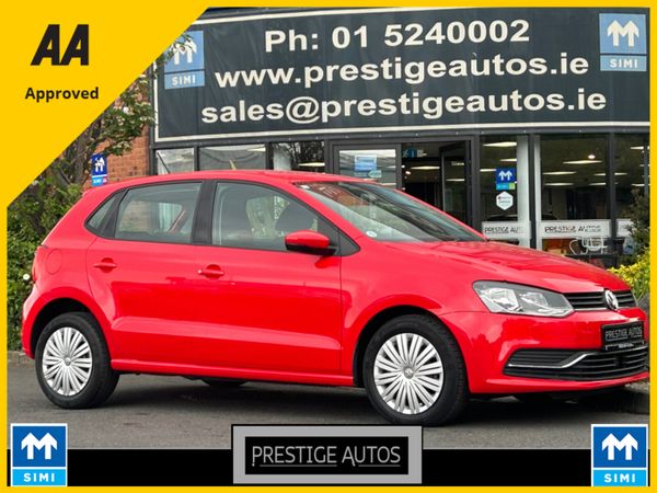 Volkswagen Polo Hatchback, Petrol, 2014, Red