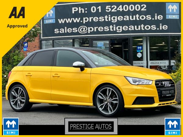 Audi S1 Hatchback, Petrol, 2015, Yellow