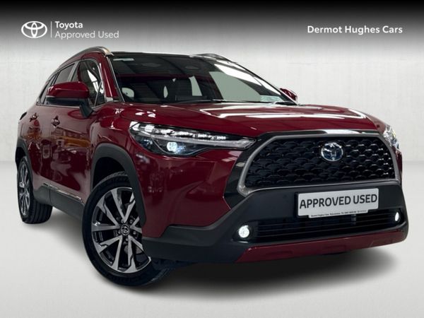 Toyota Corolla SUV, Petrol Hybrid, 2023, Red