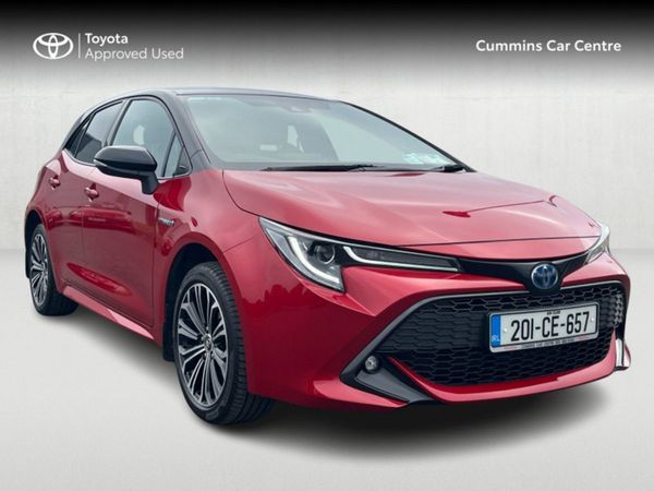Toyota Corolla Hatchback, Hybrid, 2020, White