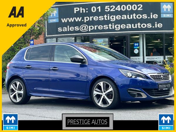 Peugeot 308 Hatchback, Petrol, 2015, Blue