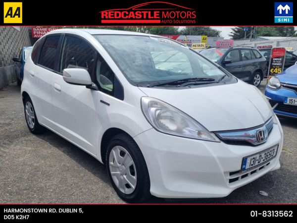 Honda Jazz Hatchback, Petrol Hybrid, 2013, White