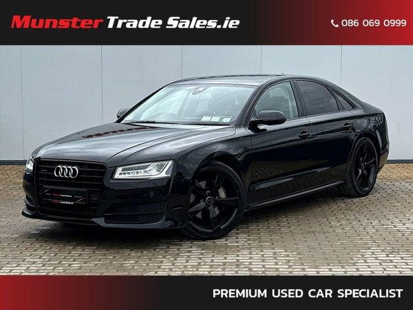 Audi A8 Saloon, Diesel, 2017, Black